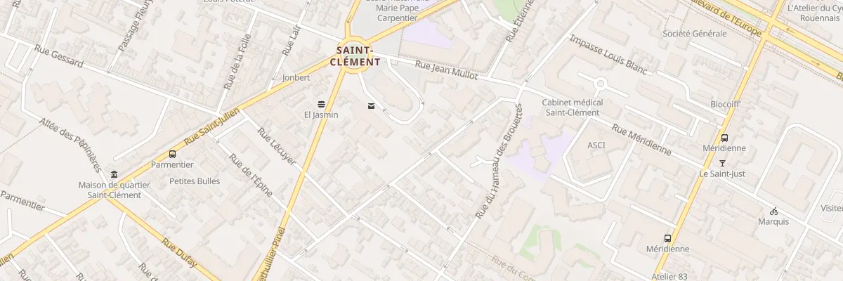 Plan du 124 Rue Louis Blanc à Rouen