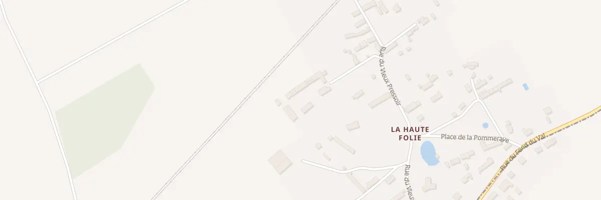 Plan du 132 La Haute Follie à Breux-sur-Avre