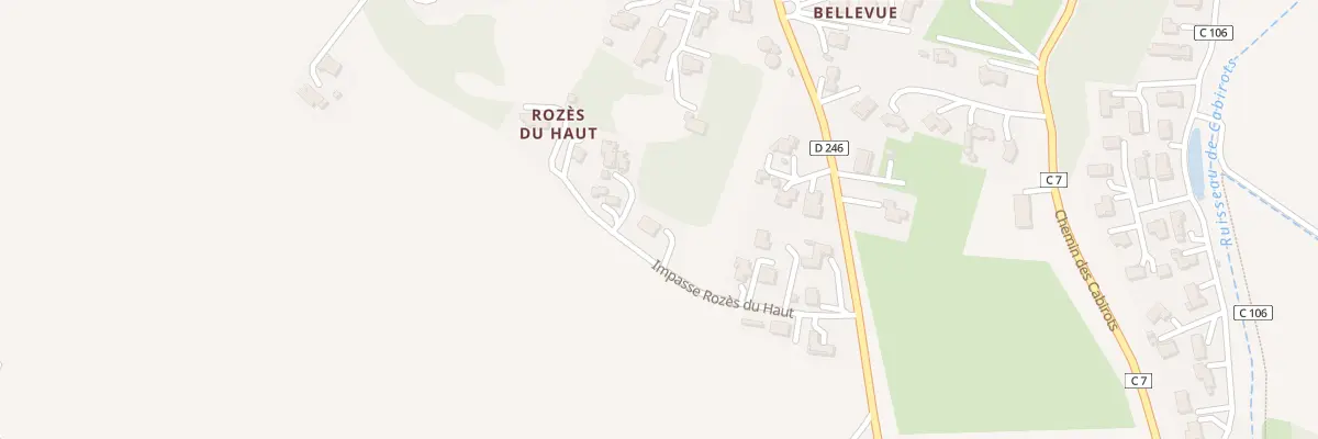 Plan du 158 Imp Rozès du Haut à L’Isle-Jourdain