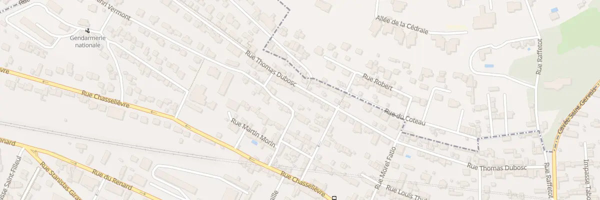 Plan du 67 Rue Thomas Dubosc à Rouen