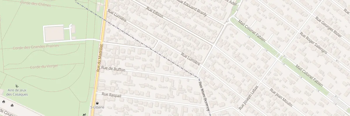 Plan du 34 Rue Lumiere à Sotteville-lès-Rouen