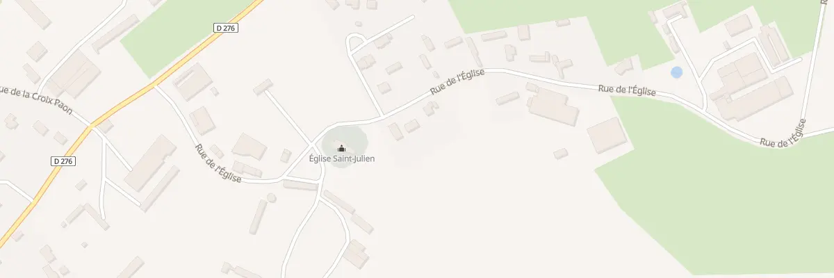 Plan du 6 Rue de l’Eglise à Criquetot-sur-Longueville