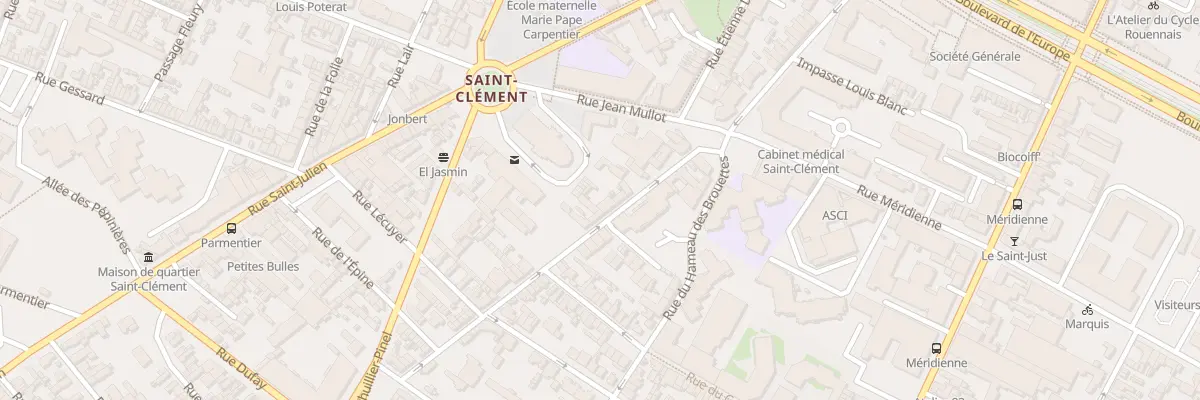 Plan du 122 Rue Louis Blanc à Rouen