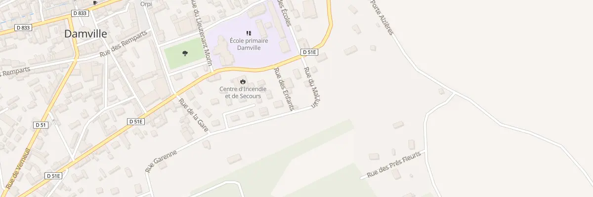 Plan du 7 Rue des Enfants à Mesnils-sur-Iton