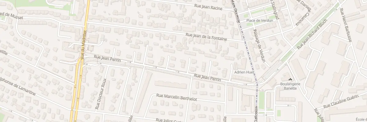 Plan du 49 Rue Jean Perrin à Saint-Étienne-du-Rouvray