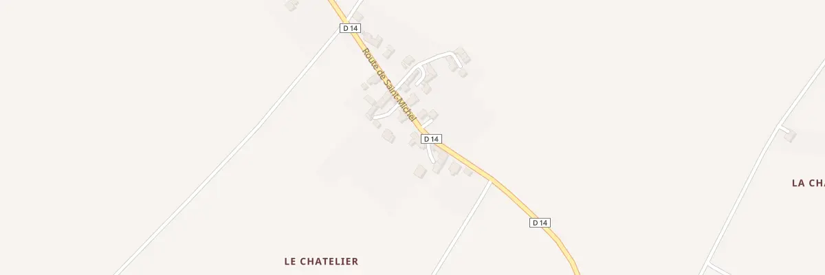Plan du 12 Le Chatelier à Azay-le-Ferron