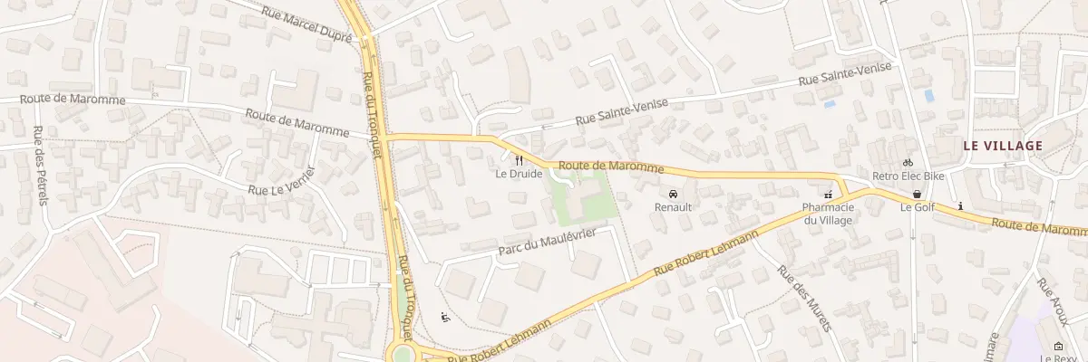 Plan du 84B Rte de Maromme à Mont-Saint-Aignan