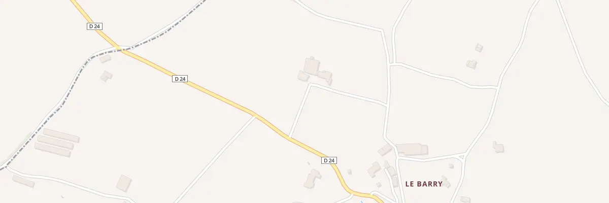 Plan du 5071 Barry à Belvèze