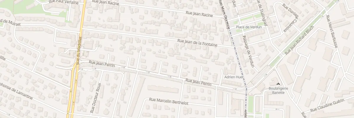 Plan du 51 Rue Jean Perrin à Saint-Étienne-du-Rouvray