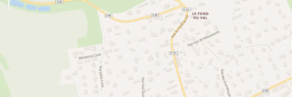 Plan du 294 Rue Paul Eluard à Houppeville