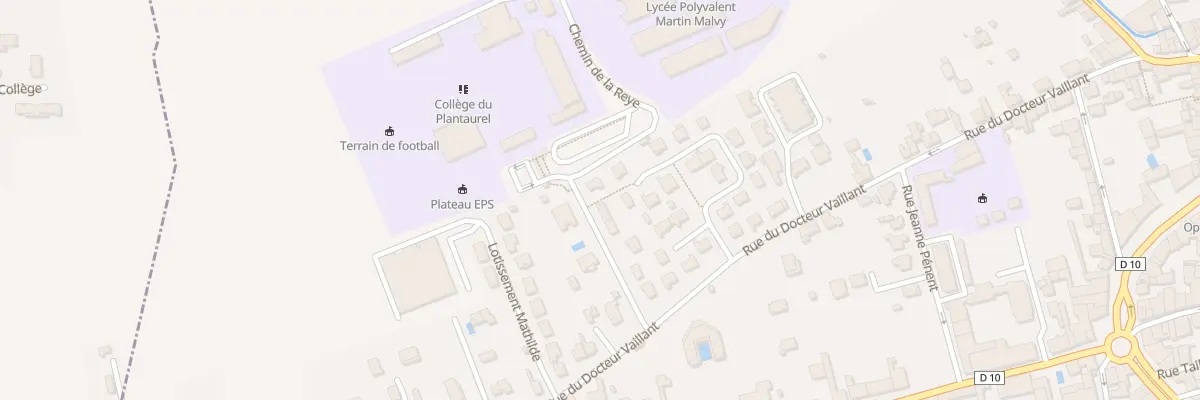 Plan du 10 Rue Raoul Serres à Cazères