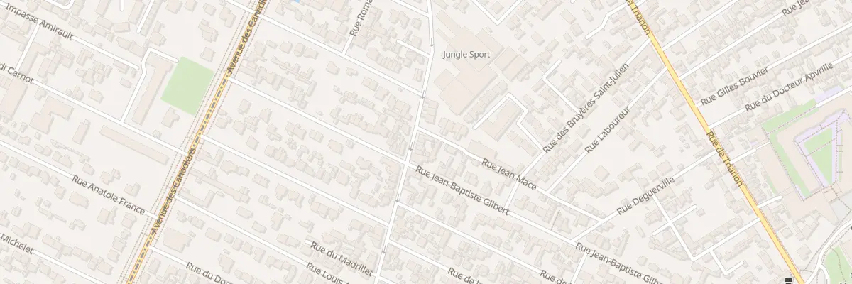 Plan du 21 Rue du Madrillet à Sotteville-lès-Rouen