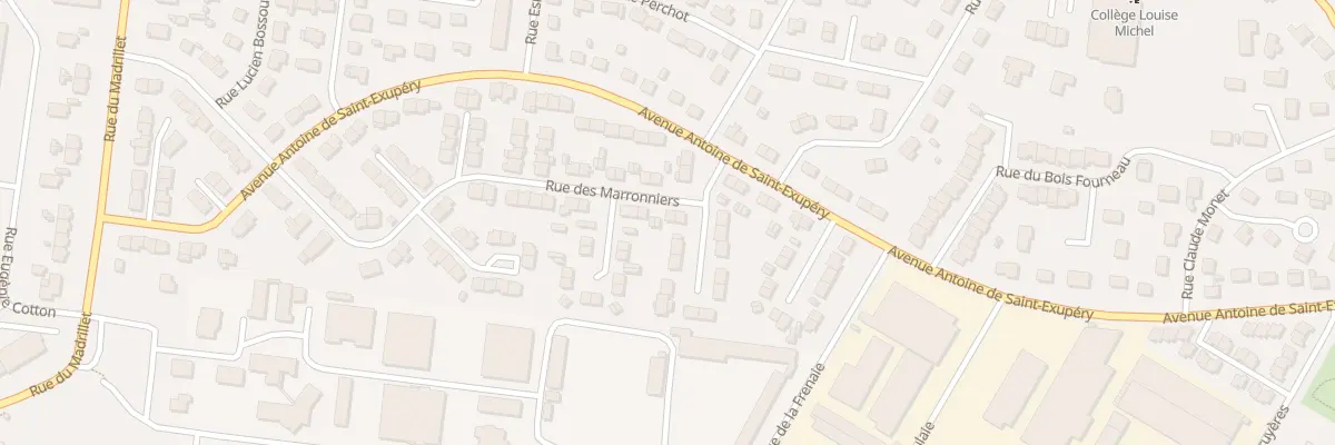 Plan du 54 Rue des Marronniers à Saint-Étienne-du-Rouvray