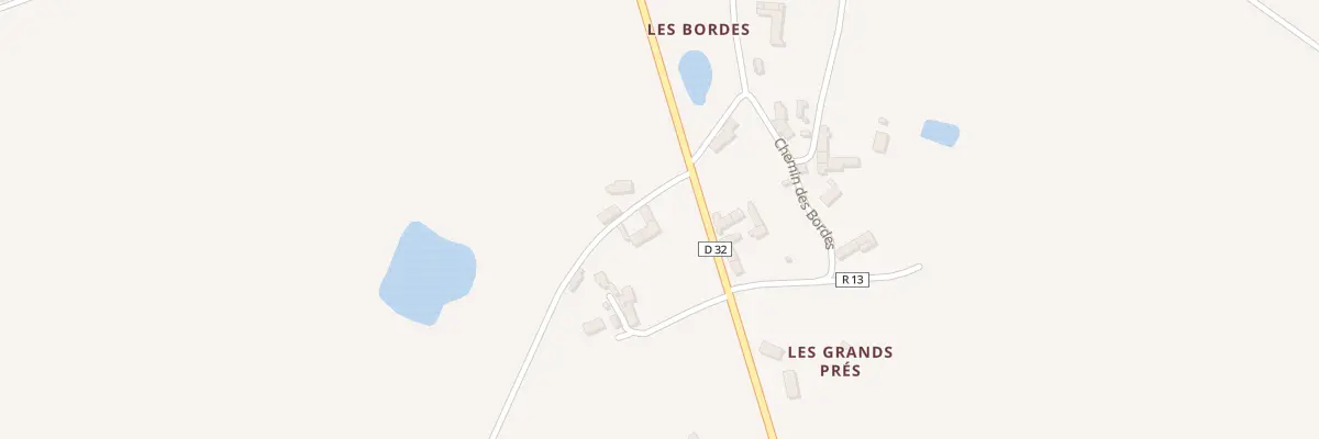 Plan du 11 Les Bordes à Lingé