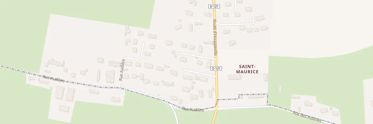 Plan du 105 Rte de Houppeville à Malaunay