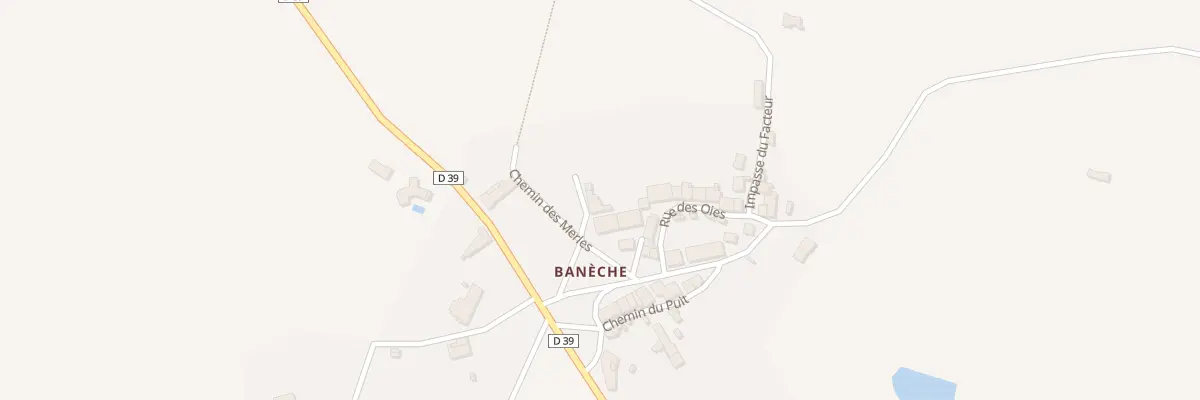 Plan du 4 Che des Merles à Peyrilhac