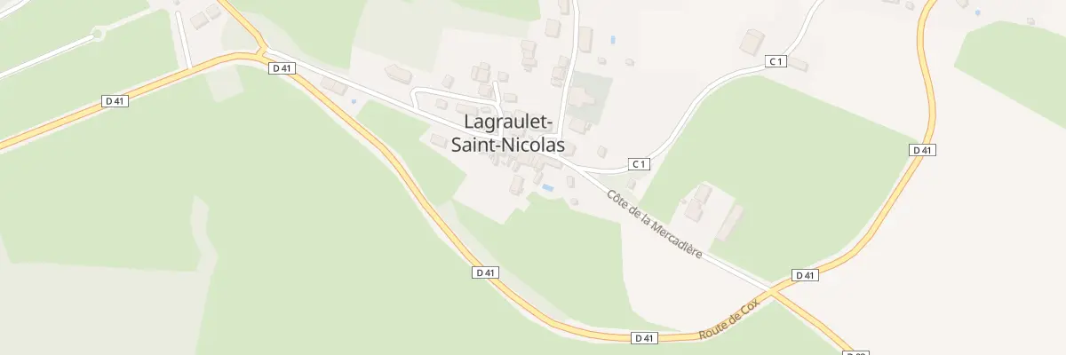 Plan du 41 Rue Bertrand à Lagraulet-Saint-Nicolas