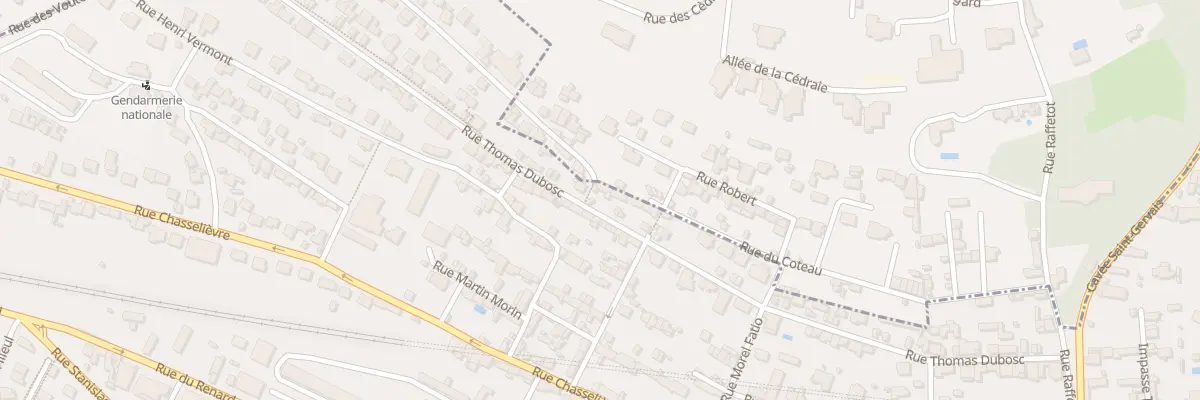 Plan du 66 Rue Thomas Dubosc à Rouen