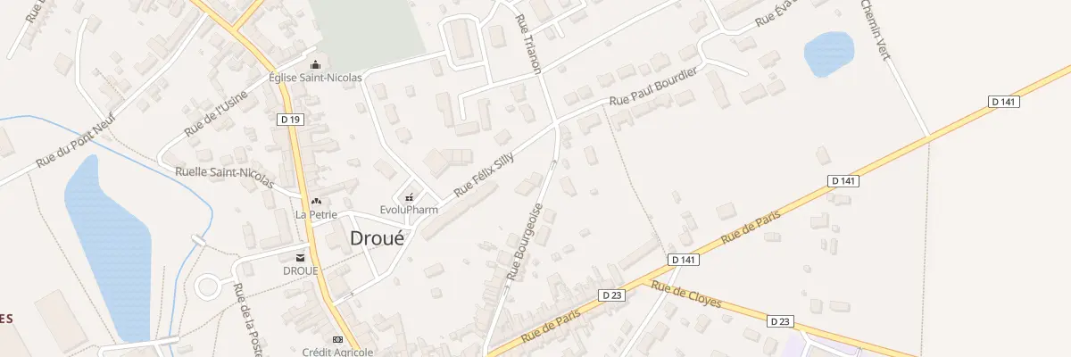 Plan du 31 Rue Bourgeoise à Droué