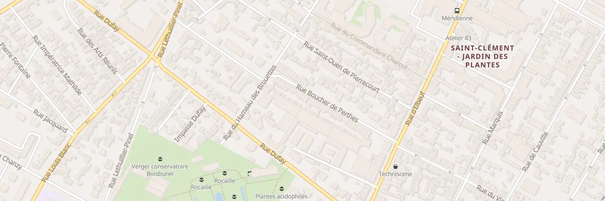 Plan du 53 Rue Boucher Perthes à Rouen