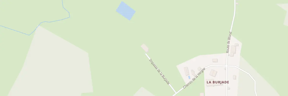 Plan du 6 Imp de la Burjade à Breuilaufa