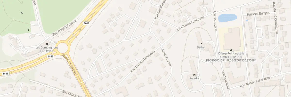 Plan du 19 Rue Boieldieu à Mont-Saint-Aignan