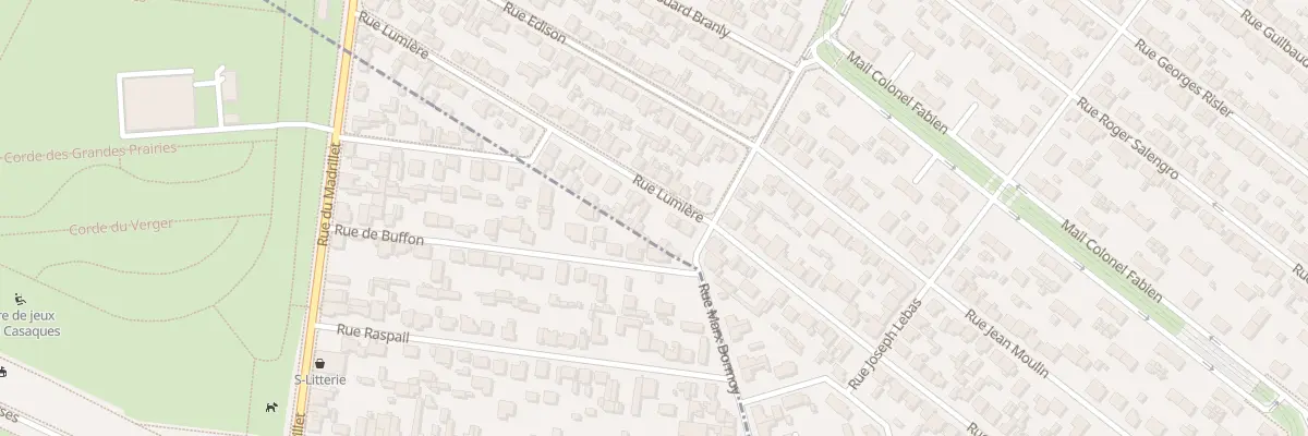 Plan du 40 Rue Lumiere à Sotteville-lès-Rouen