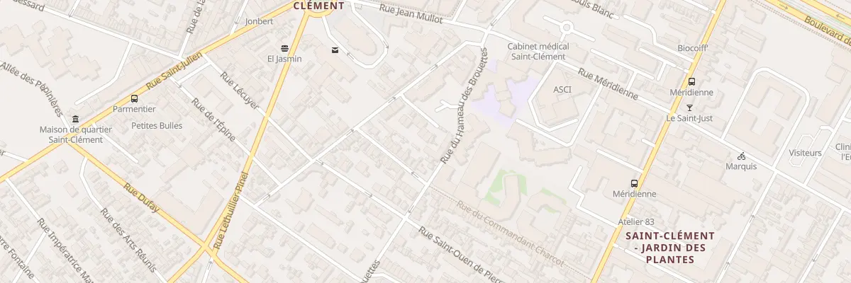 Plan du 109 Rue Louis Blanc à Rouen