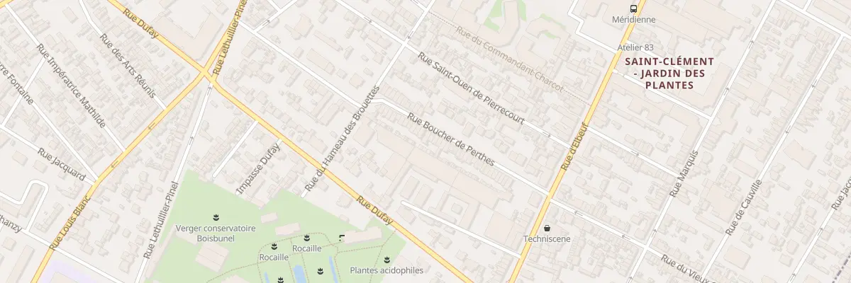 Plan du 47 Rue Boucher Perthes à Rouen