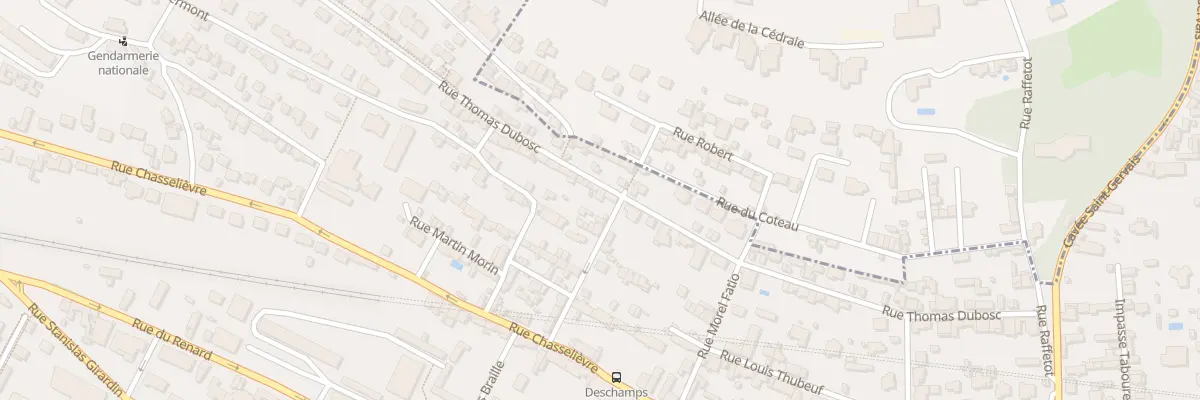 Plan du 49 Rue Thomas Dubosc à Rouen