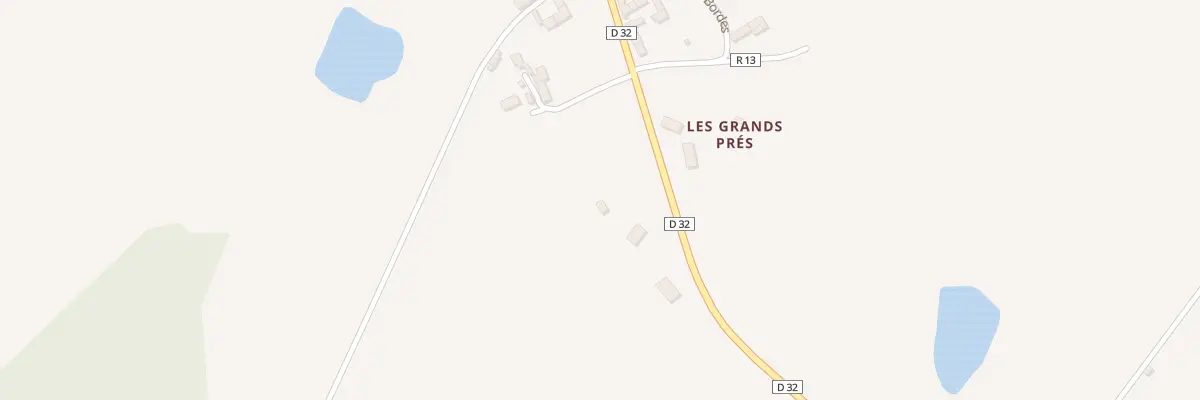 Plan du 1 Les Bordes à Lingé