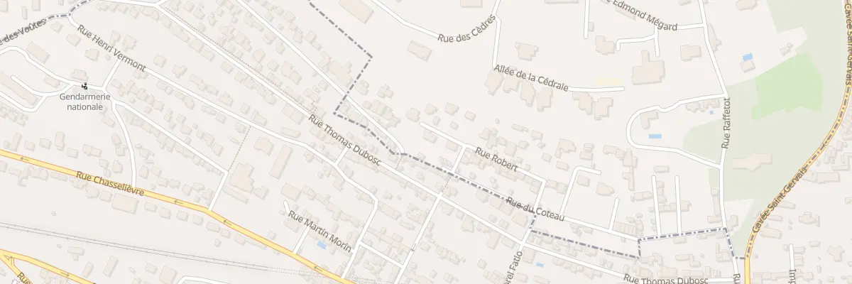 Plan du 3 Rue Robert à Mont-Saint-Aignan