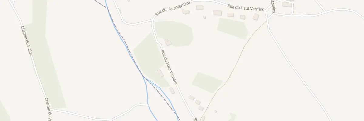 Plan du 10E Rue du Haut Verriere à Sylvains-Lès-Moulins
