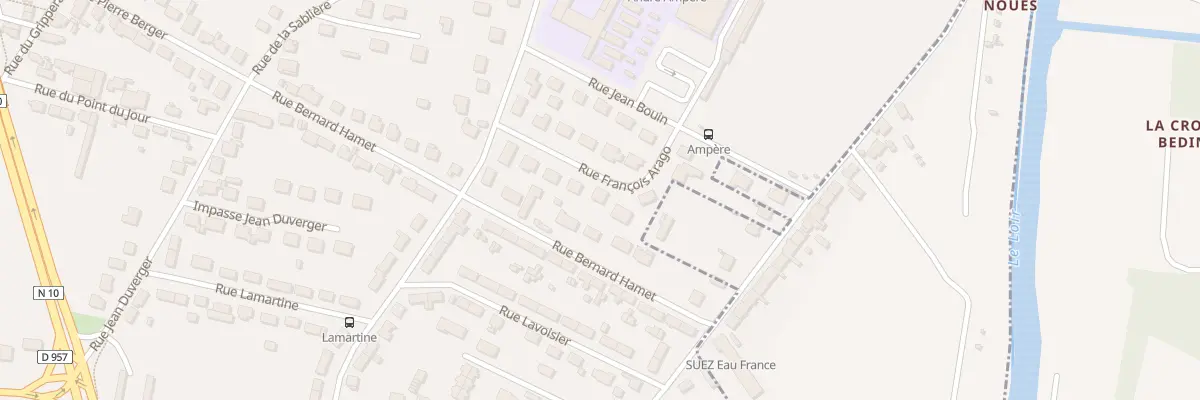Plan du 9 Rue François Arago à Vendôme