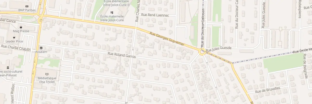 Plan du 41 Rue Roland Garros à Saint-Étienne-du-Rouvray