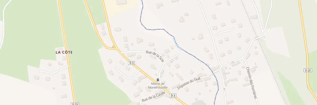 Plan du 13 Rue de la Scie à Manéhouville