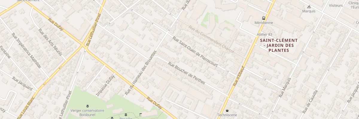 Plan du 26 Rue Boucher Perthes à Rouen