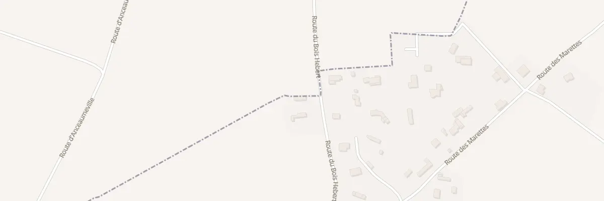 Plan du 781 Rte du Bois Hébert à Clères
