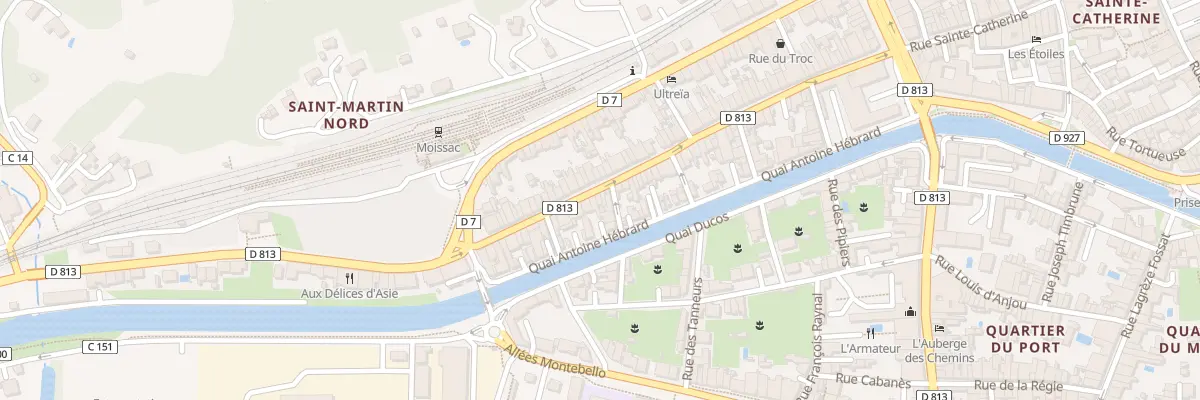 Plan du 63 Rue Gambetta à Moissac