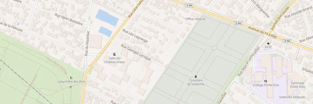 Plan du 23T Rue Leo Lagrange à Sotteville-lès-Rouen