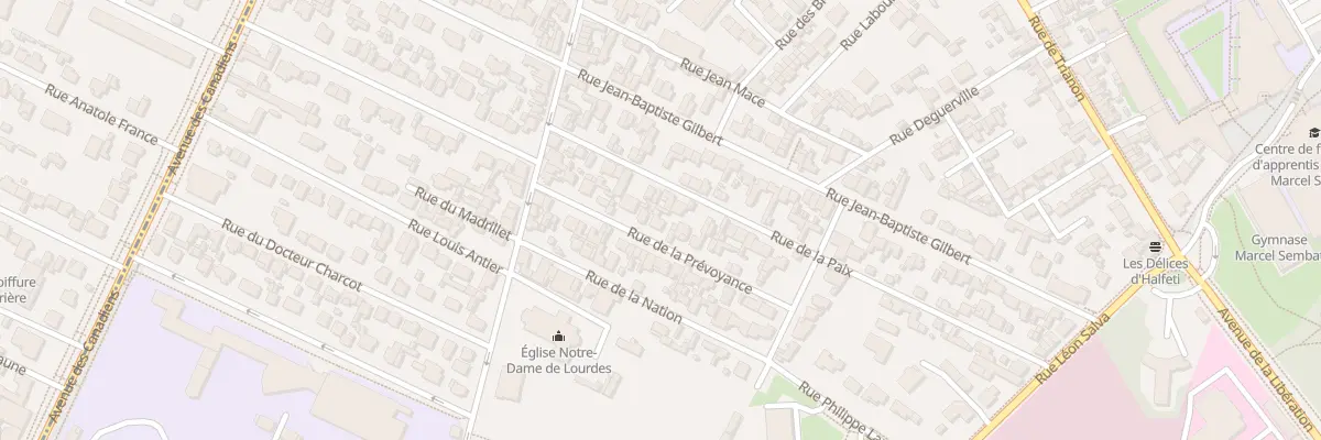 Plan du 11 Rue de la Prévoyance à Sotteville-lès-Rouen