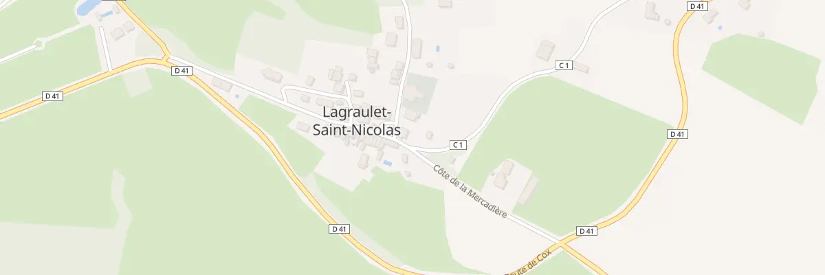 Plan du 12 Rue Bertrand à Lagraulet-Saint-Nicolas