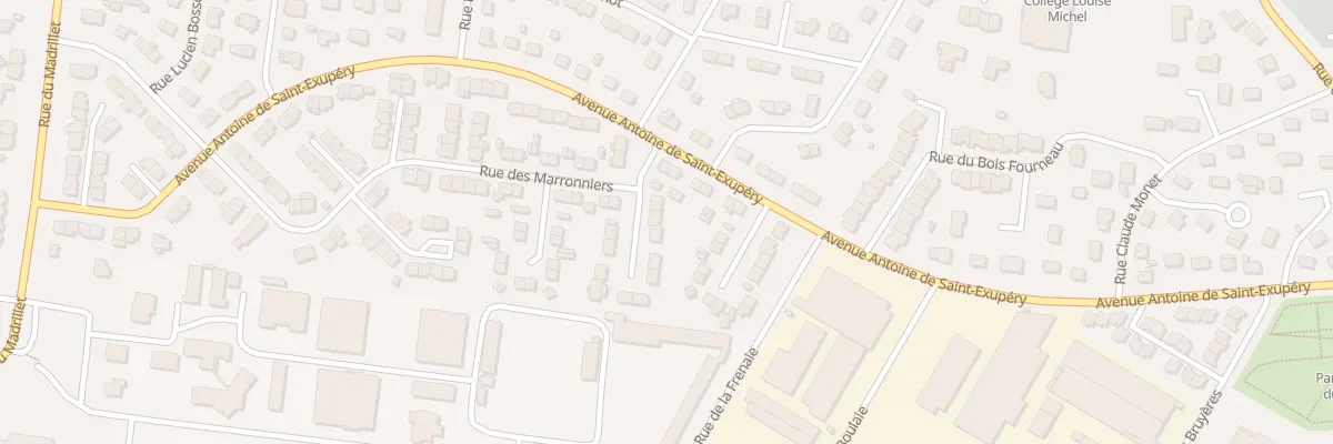 Plan du 3 Rue des Cerisiers à Saint-Étienne-du-Rouvray