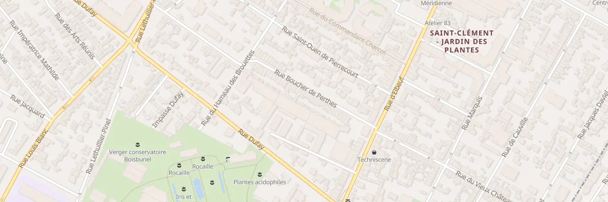 Plan du 35 Rue Boucher Perthes à Rouen