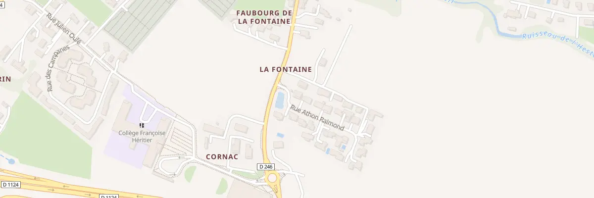 Plan du 2 Rue Athon-Raimond à L’Isle-Jourdain