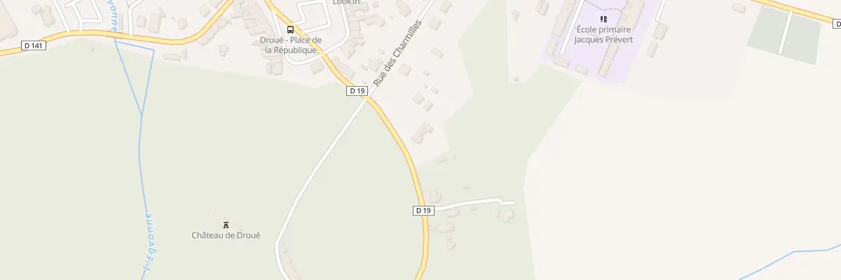 Plan du 9 Rue de Boisseleau à Droué