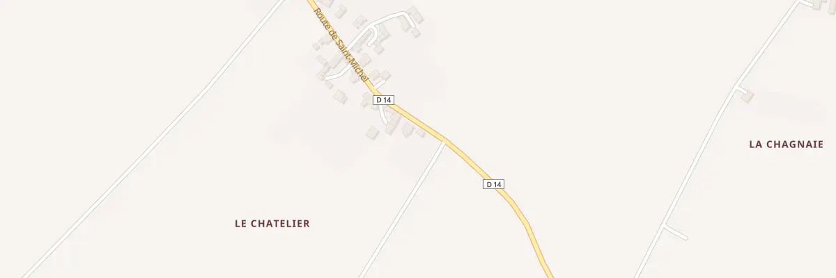 Plan du 18 Le Chatelier à Azay-le-Ferron