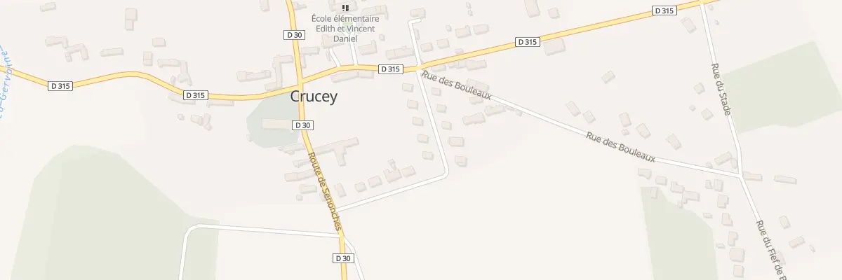 Plan du 8 Rue des Maisons Neuves à Crucey-Villages
