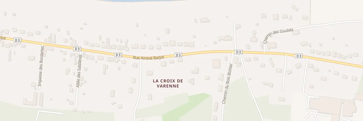 Plan du 90 Rue Amiral Barjot au Blanc