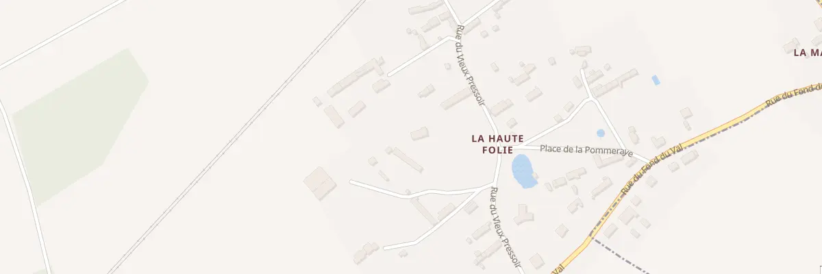 Plan du 13 Rue du Vieux Pressoir à Breux-sur-Avre